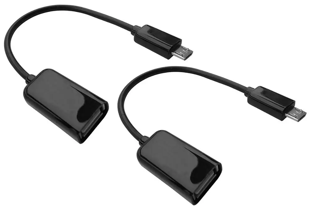 Кабель адаптер 2 шт. USB 0 A мама Micro 5 Pin B папа/Папа Мама режим хоста OTG кабель для Samusung