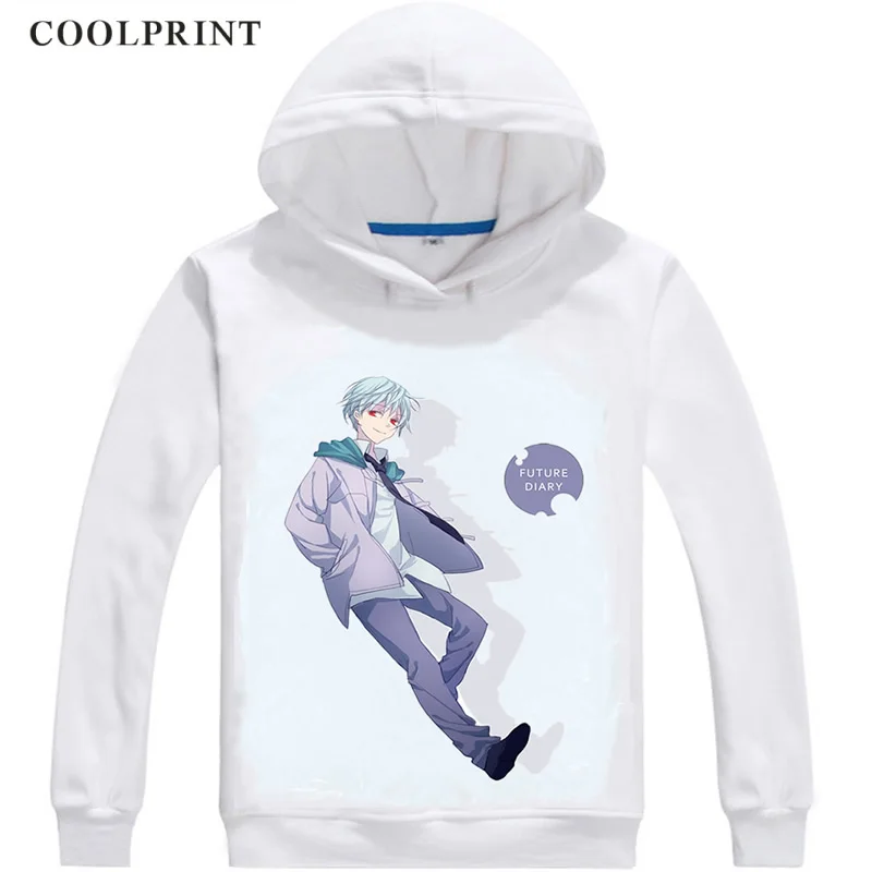 Толстовка COOLPRINT Future Diary Mirai Nikki толстовка с капюшоном из японского аниме надписью