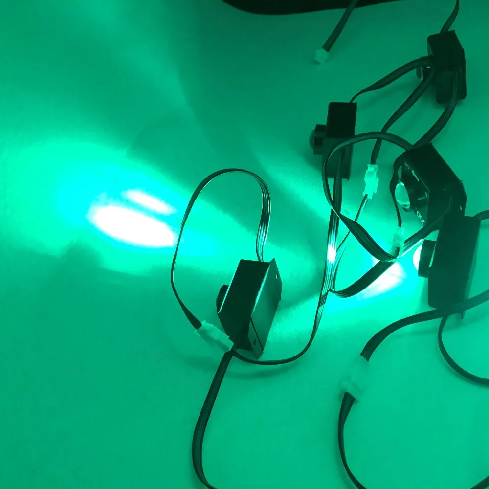 3 Вт Высокая мощность led UCS1903/WS2811 управляемый RGB прожектор; DC5V вход; адресуемый; IP40; 5 градусов угол луча