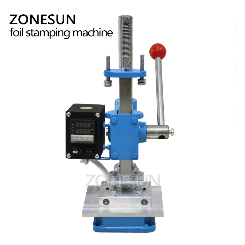 ZONESUN 8 см x 10 штамповочная машина с датой истечения срока годности цифровая