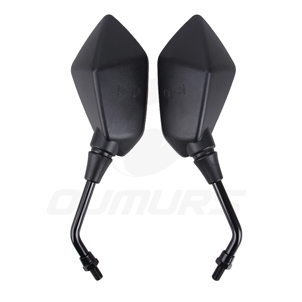 

OUMURS Motorcycle Mirror 10mm Mount Rear View Angle Adjustable Side Handlebar Mirrors For Harley Honda Yamaha Suzuki Universal