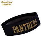 Повязка на голову DongKing на заказ, дизайн вашей собственной силиконовой подкладкой, головная повязка на голову, индивидуальный принт логотипа, подарок высшего качества