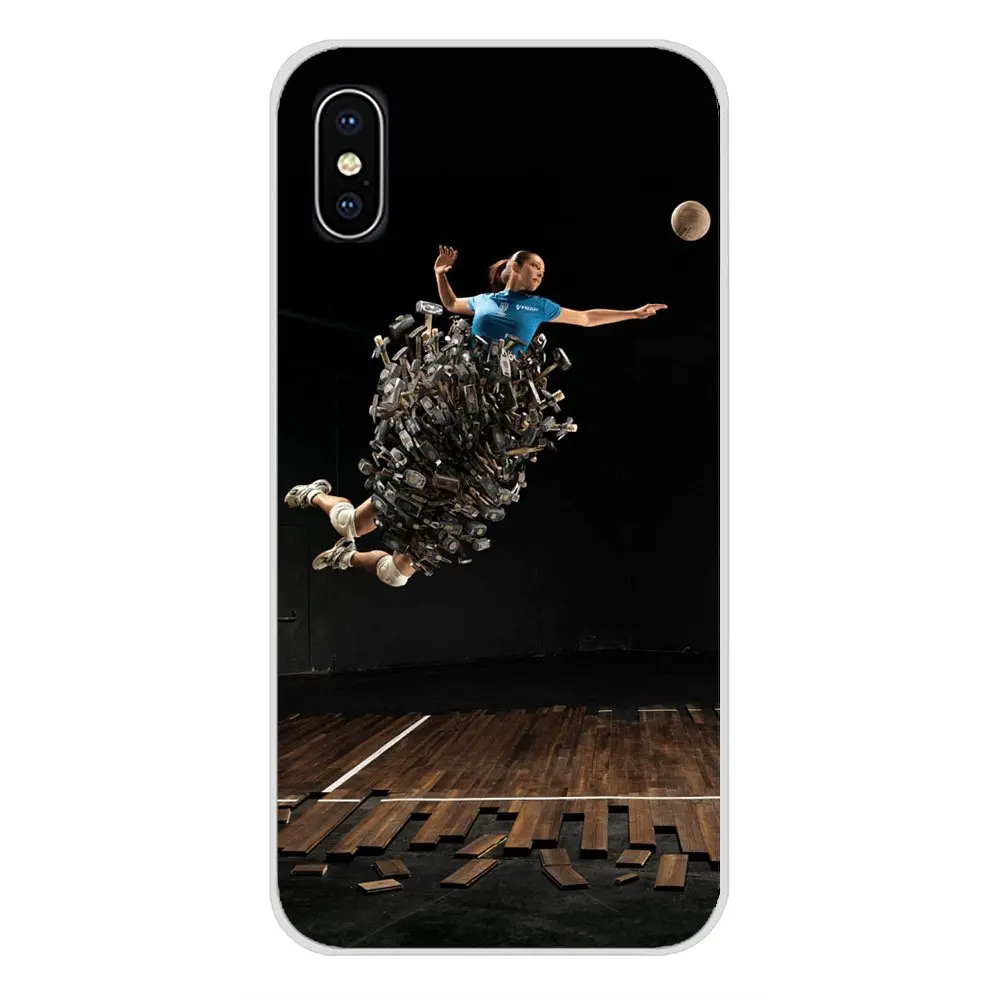 Спортивные фанаты для девочек МИР люблю волейбол LG G3 G4 Mini G5 G6 G7 Q6 Q7 Q8 Q9 V10 V20 V30 X Power 2 3