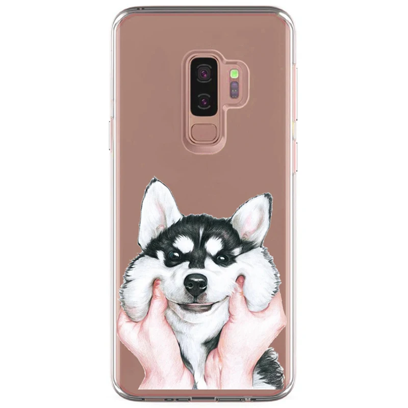 Принципиально для samsung Galaxy S3 S9 S9Plus S8 плюс S7 edge Note 8 милый кот Мягкий ТПУ чехол с