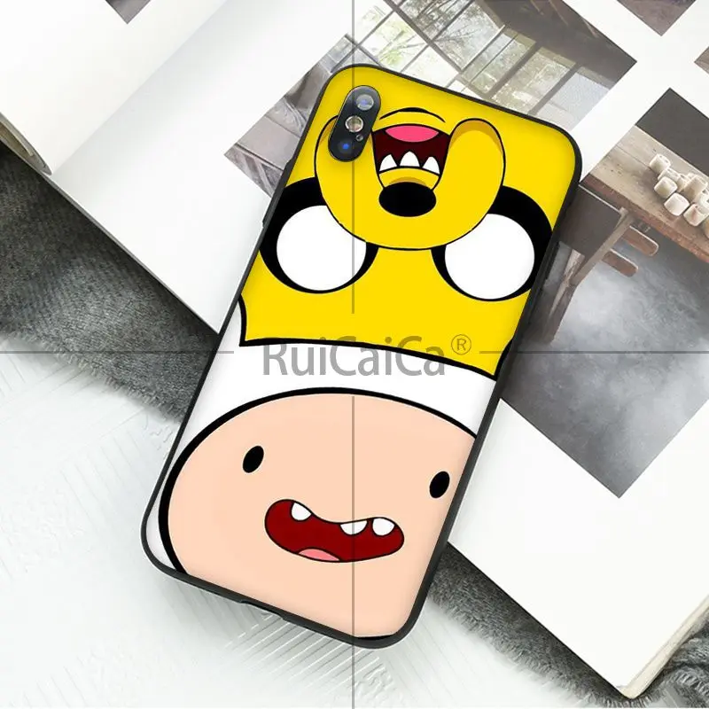 Чехол для телефона Ruicaica adventure time cute Beemo BMO Джек Финн Lumpy iPhone 8 7 6 6S Plus 5 5S SE XR X XS MAX |