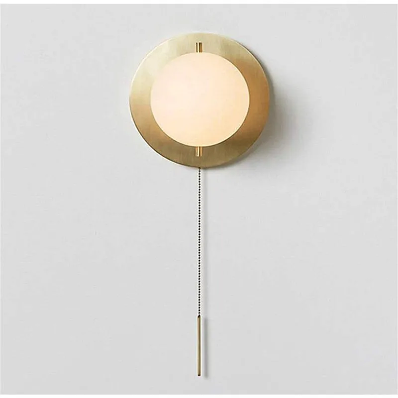 

Wall Lamps Planet Glass Creative Copper Wall Lights For Restaurant Bar Hotel Dining Room Bedroom Bedside Wall Sconce WA030
