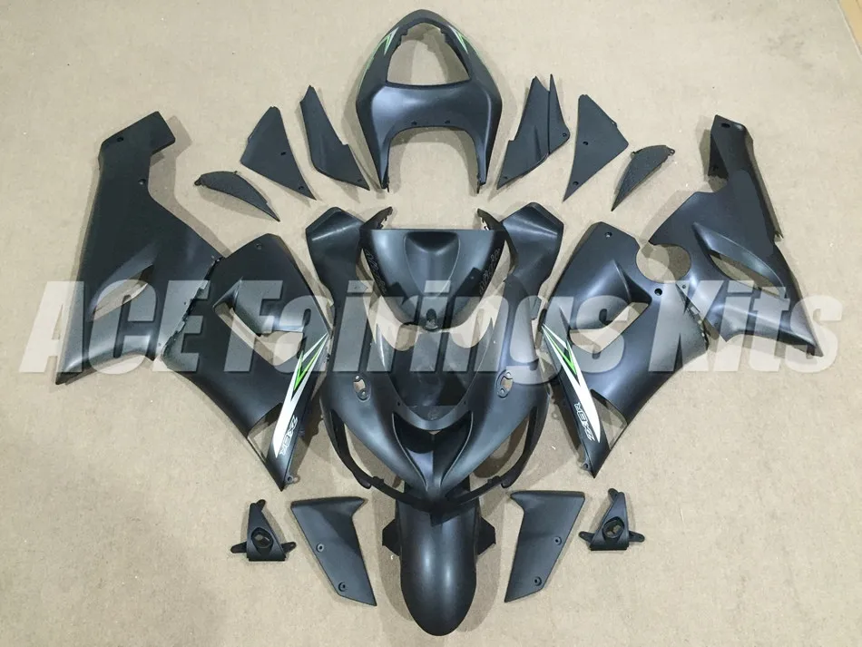 Новый Abs мотоцикл обтекатели комплект подходит для kawasaki Ninja ZX6R 636 2005 2006 05 06 6R ZX 600CC