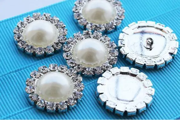 

wholesale!100pcs/lot,20mm 16colors crystal Shank button, rhinestone buttons,pearl metal button,Wedding apparel accessories