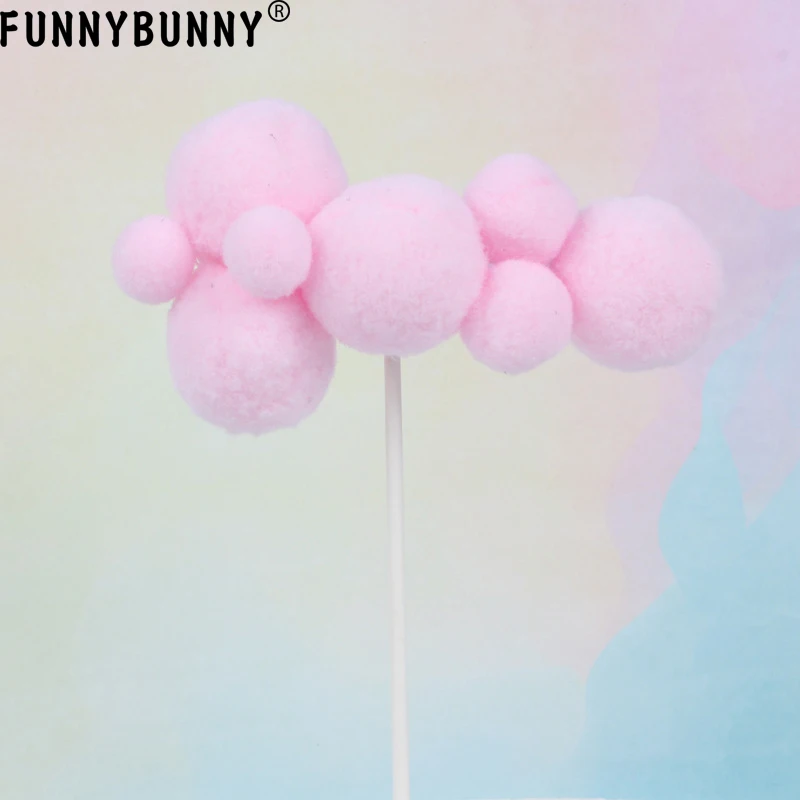 Украшение для торта FUNNYBUNNY небольшие свежие мягкие милые большие облака