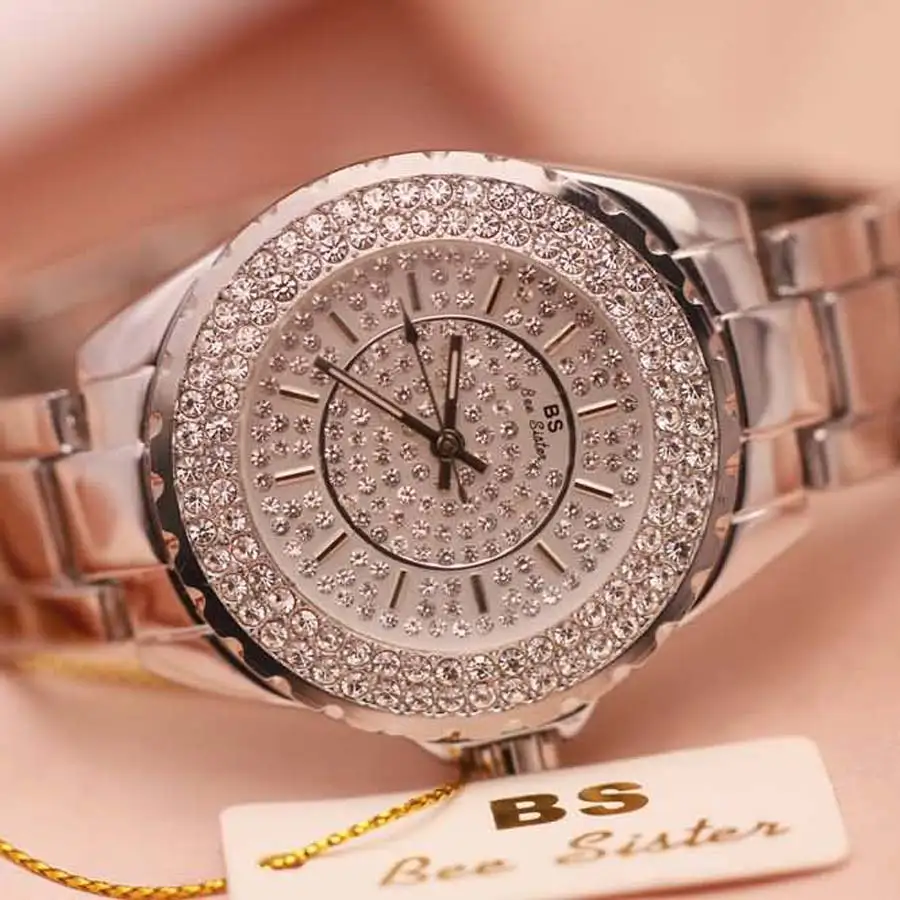 2018 новейшие модные высокое качество Топ оригинальный бренд женские часы золотые