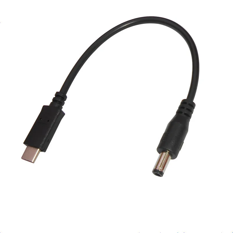 DC 5 5*2 мм Мужской адаптер к USB Type C мужской удлинитель данных кабель питания для
