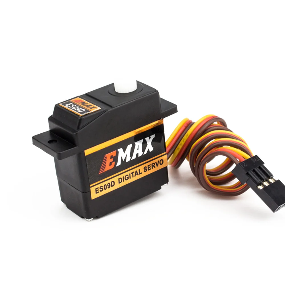 Подарочный официальный сервопривод EMAX ES09D Servo (двойной подшипник) Удельный Swash для