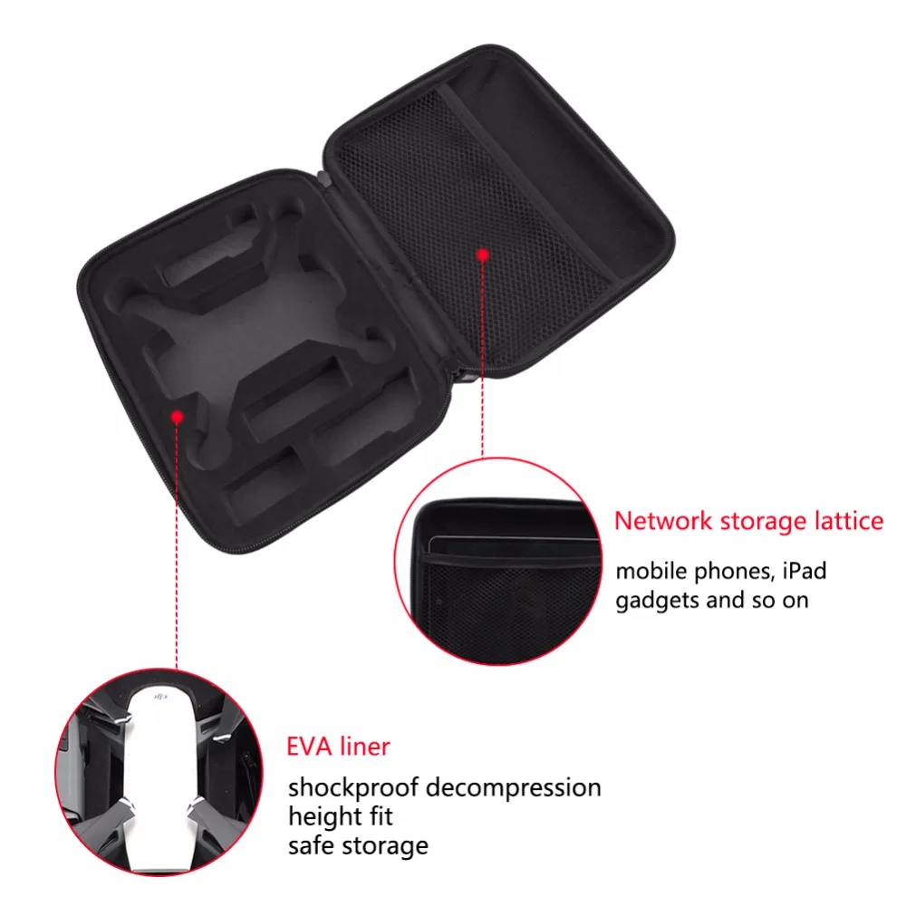 Drone коробка Водонепроницаемый Box сумка DJI искры RC Softshell чемодан Сумочка для