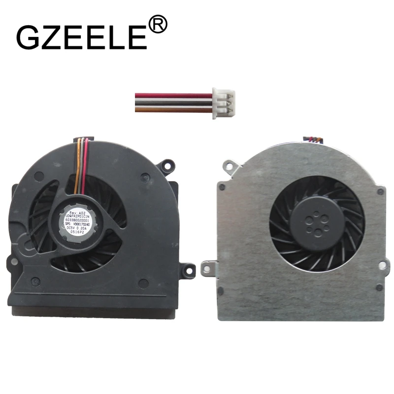 GZEELE новый вентилятор охлаждения процессора для Toshiba Satellite L500D L505 L510 L515 L525 L526 L536 L511