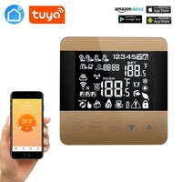 tuya wifi alexa google home smart thermostat programmable winter for waterfloor heating touchscreen room temperature controller