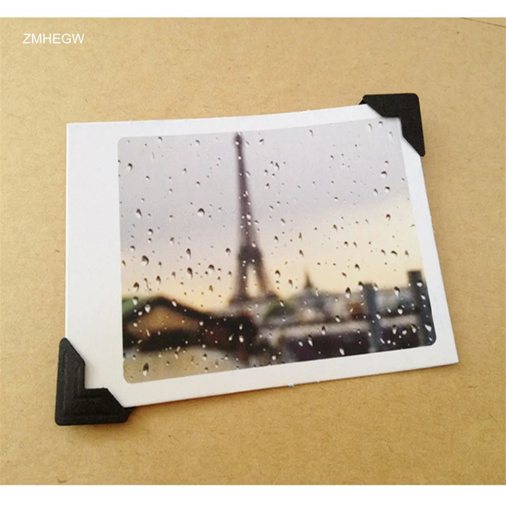 ZMHEGW DIY винтажные уголки из крафт-бумаги наклейки украшение для фотоальбомов