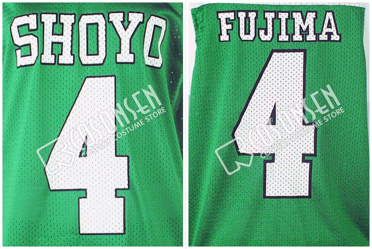 Костюм для косплея ONSEN Slam Dunk Shoyo старшей школы Kenji Fujima No.4 спортивная форма косплей