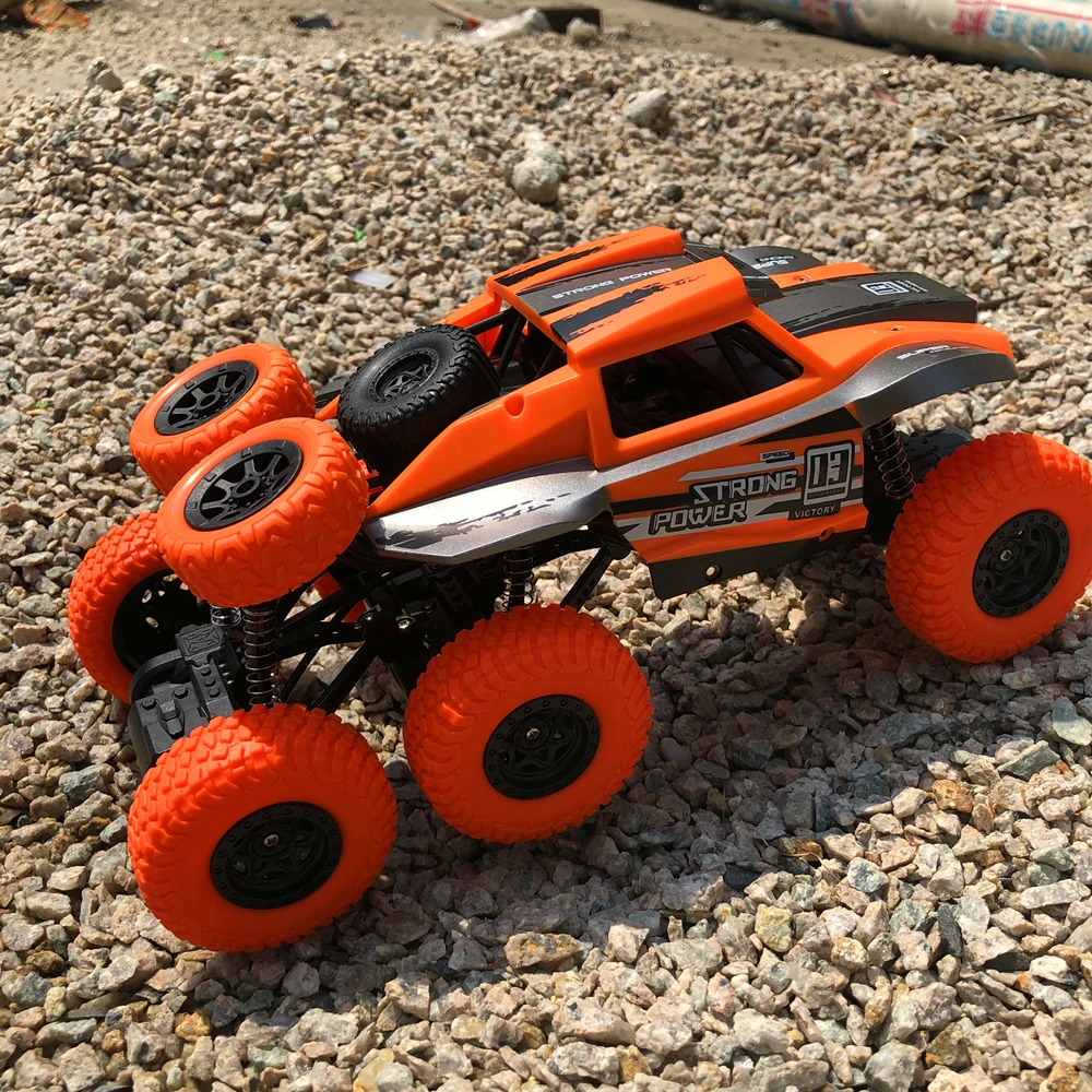 Новинка! RC автомобиль 6 колес 4WD для скалолазания с дистанционным управлением