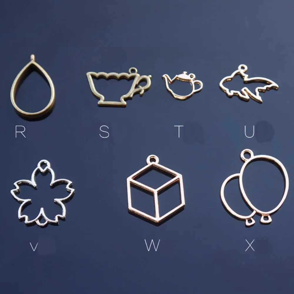 1 шт. металлическая рамка подвеска в виде Луны сердца|diy jewelry findings|jewelry findingsmetal bezel |