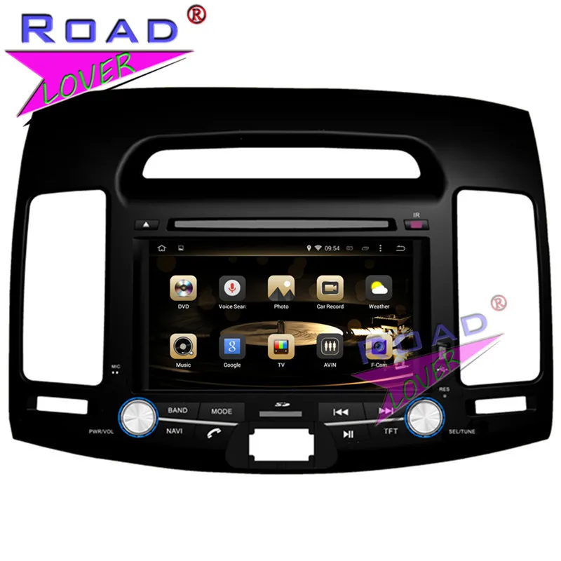 Roadlover Android 8 0 автомобильный ПК мультимедиа DVD плеер радио для Hyundai Elantra 2007 2008 2009 2010