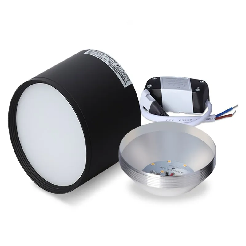 Поверхностный монтаж потолочный светильник SMD5730 15 Вт 30 40 AC85 265V диммируемая Лампа