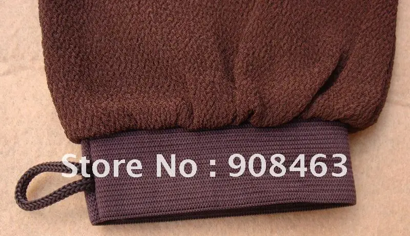 Бесплатная доставка 50 шт./лот хаммам скраб рукавицей магия пилинг перчатки