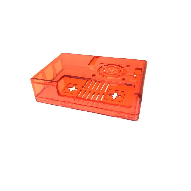 Чехол для Raspberry Pi 3 B + Plus из АБС-пластика прозрачный/красный/синий прозрачная