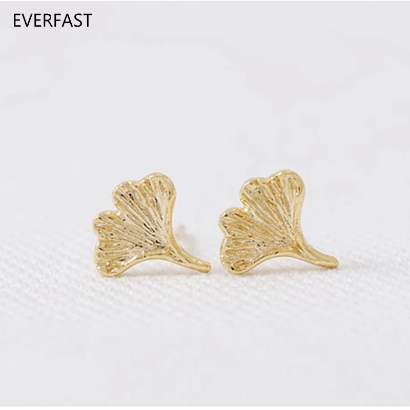 1 пара женские серьги в виде гинкго билоба | Украшения и аксессуары