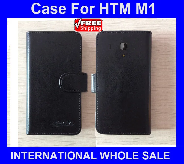 

For HTM M1 Case,High Quality Flip Leather Phone Case Cover For HTM M1 Colorful Case with card holder wallet Free Shipping.