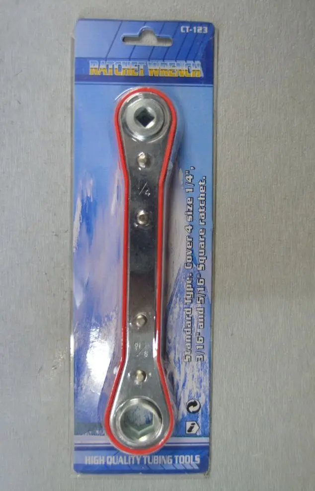 1 шт. гаечный ключ с трещоткой холодильные инструменты трещотка ручной