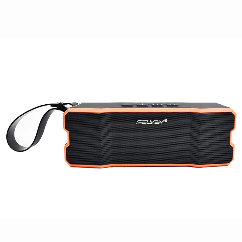 FELYBY Hot Portable Wireless Bluetooth Speaker High quality double speaker 4.1 IPX6 waterproof Support AUX TF playback | Электроника