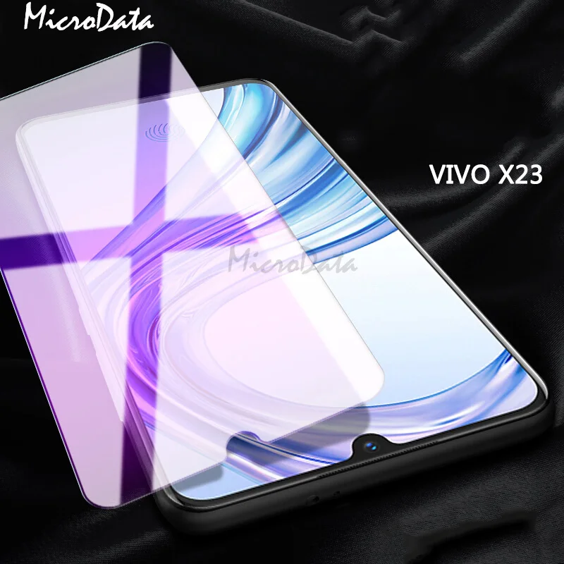 Микроданные для VIVO X23 X21 X20 Y79 Y75 Y83 анти синий луч закаленное стекло Полный экран