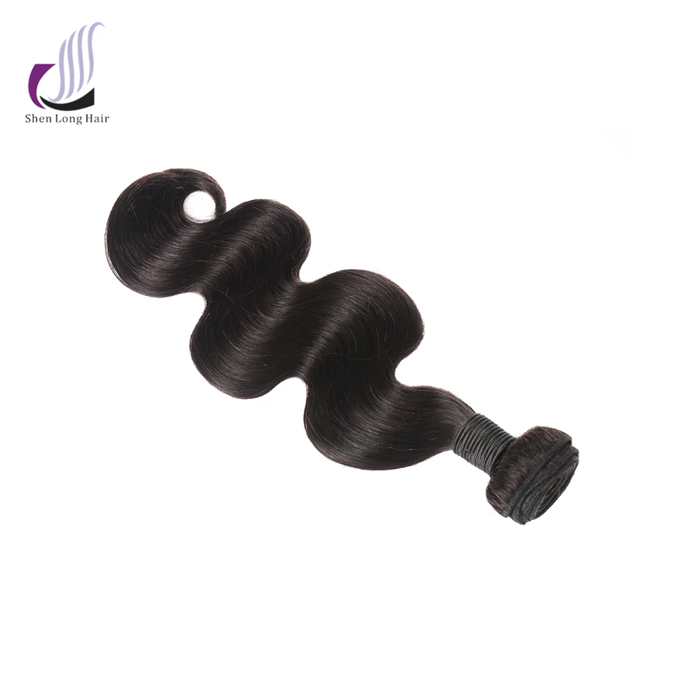 SHENLONG перуанские пучки волос объемные волнистые Remy человеческие волосы для