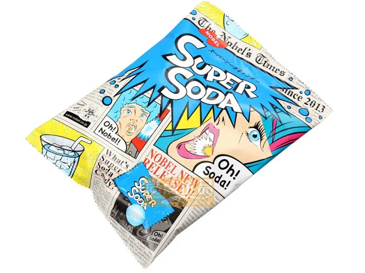 10pcs Japan nobel super soda sweets lemon fruit flavor candy japanese snack foods japanese-food-sweets candiesParty Suppli | Дом и сад