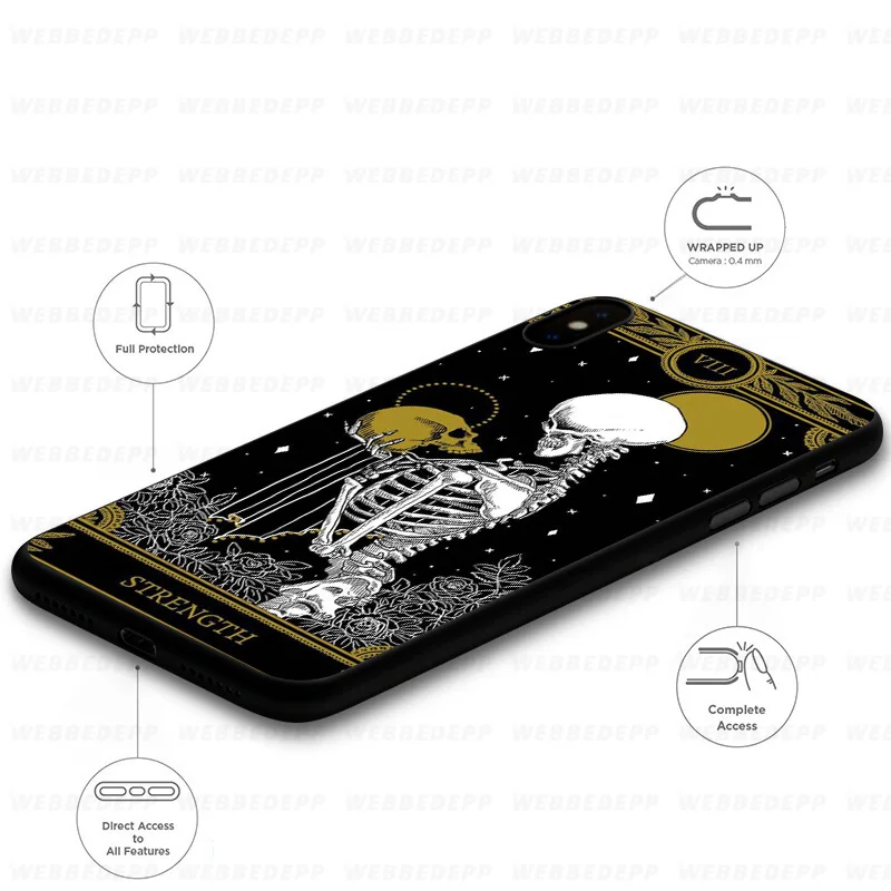 WEBBEDEPP Мягкий силиконовый чехол для iPhone 11 Pro Xr Xs Max X или 10 8 7 6 6S Plus 5 |