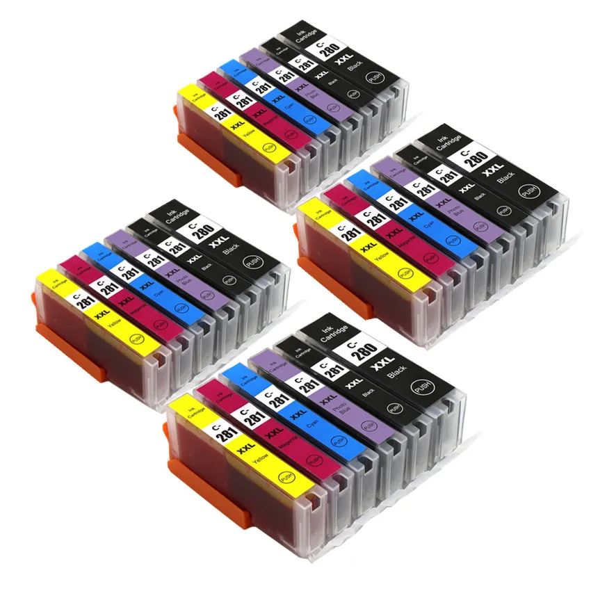 Картридж для CANON PIXMA совместимый с PGI480 CLI481 480 481 XL принтеров TR7540 TR8540 TS6140 TS9140