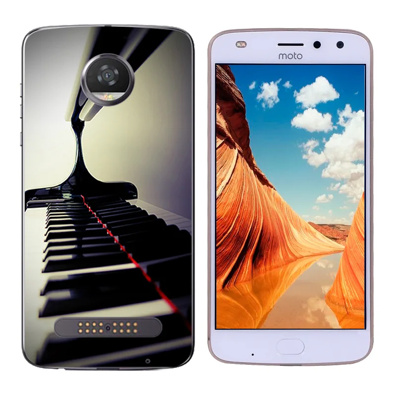 Силиконовые чехлы из ТПУ для телефона Motorola Moto Z2 Play Life с принтом XT1710 чехол Z (2-го