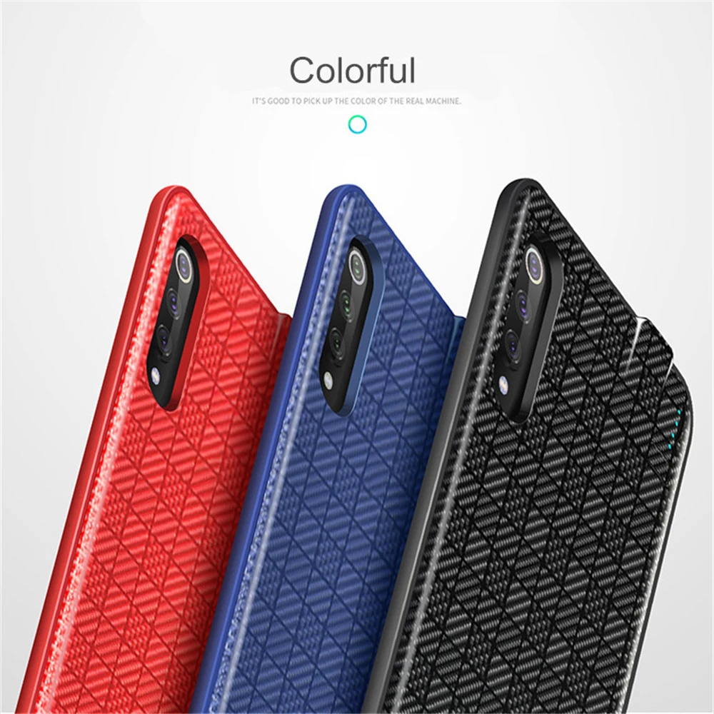 Внешний аккумулятор 5000 мАч зарядный чехол для Xiaomi Mi 9 ультратонкие Чехлы