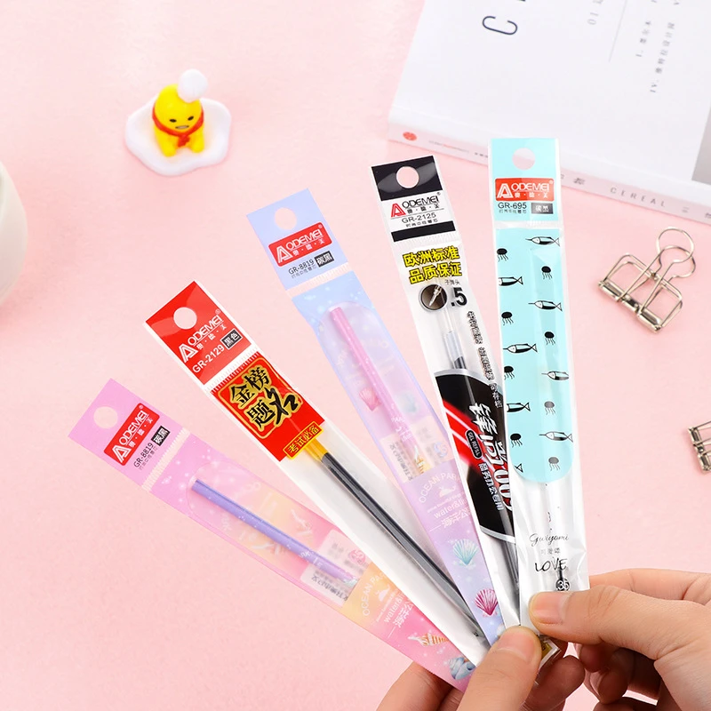 DL канцелярские заправки нейтральные со сменным стержнем ручки для ядра 0 35 мм/0 5 38