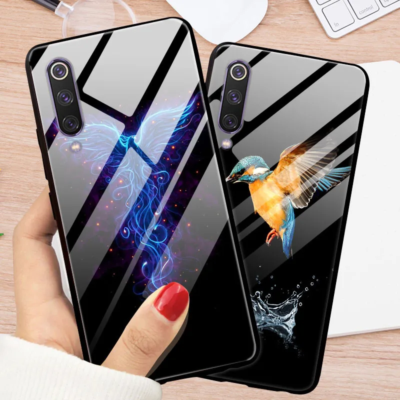 Чехол для Xiaomi mi 9 Lite glass mi 9 SE стеклянный силиконовый чехол для телефона для Xiaomi mi 9 SE чехол s для Xiaomi mi 9 T Pro 9 T Pro