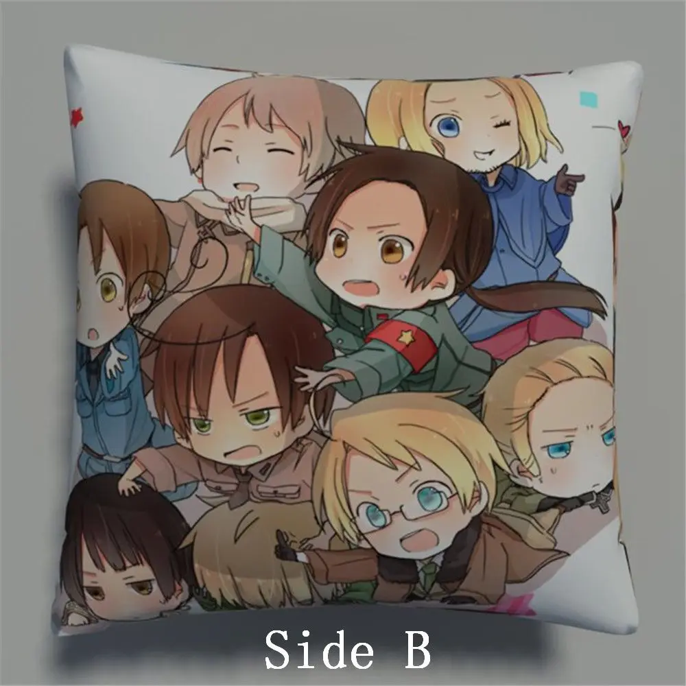 Двустороняя подушка с аниме Axis Powers Hetalia чехол для обнимающей подушки Otaku подарок