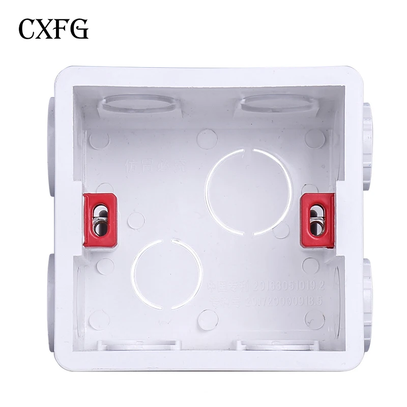 Настенная пластина Регулируемая внутренняя кассета монтажный переключатель