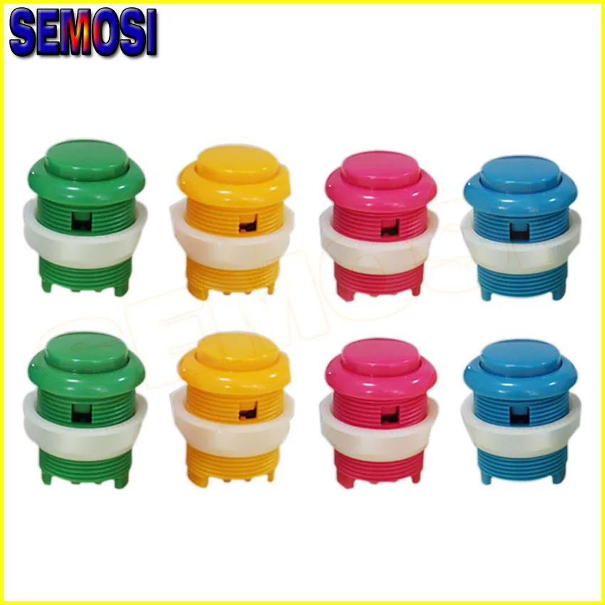 10 шт. 28 мм высококачественные кнопочные переключатели для аркадных игр | Спорт и