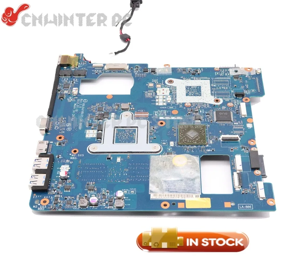 NOKOTION для Samsung NP355E NP355E5C Материнская плата ноутбука DDR3 с бортовой процессор VBLE4 VBLE5
