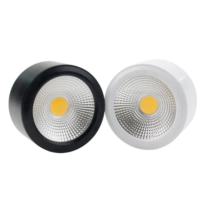 Купи Wholesale Dimmable High power LED Downlight 7W 10W Spot LED DownLight Warm/Natural/Cold white surface mounted Indoor Lighting за 24,375 рублей в магазине AliExpress