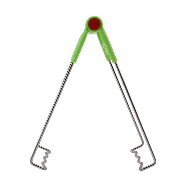 Складная чаша из нержавеющей стали с зажимом держатель для посуды отпариватель