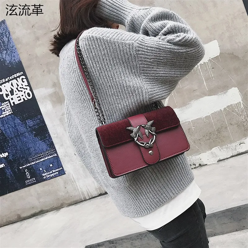 Бренд Винтаж Для женщин Crossbody сумка женская Роскошные искусственная кожа