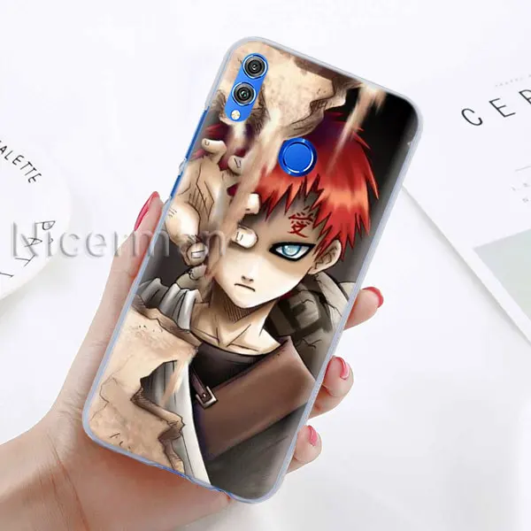 A-13 Чехол для телефона для Honor Y9 Y7 Y5 Y6 Y9 Honor 10 20 Lite 8X 8A Play прозрачный Чехол аниме Наруто Хатаке Какаши - Цвет: A-13