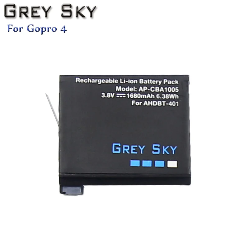 AHDBT-401+ lcd USB двойное зарядное устройство для Gopro Hero 4 батареи Go Pro Hero4 bateria AHDBT 401 аксессуары для экшн-камеры