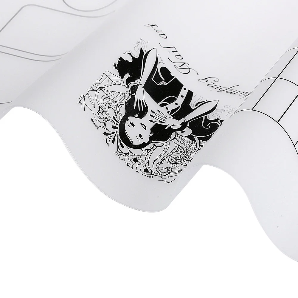 1 шт. модный моющийся Косметический лак для ногтей мягкий прозрачный силиконовый